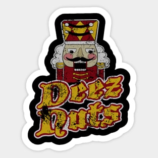 deez nuts Sticker